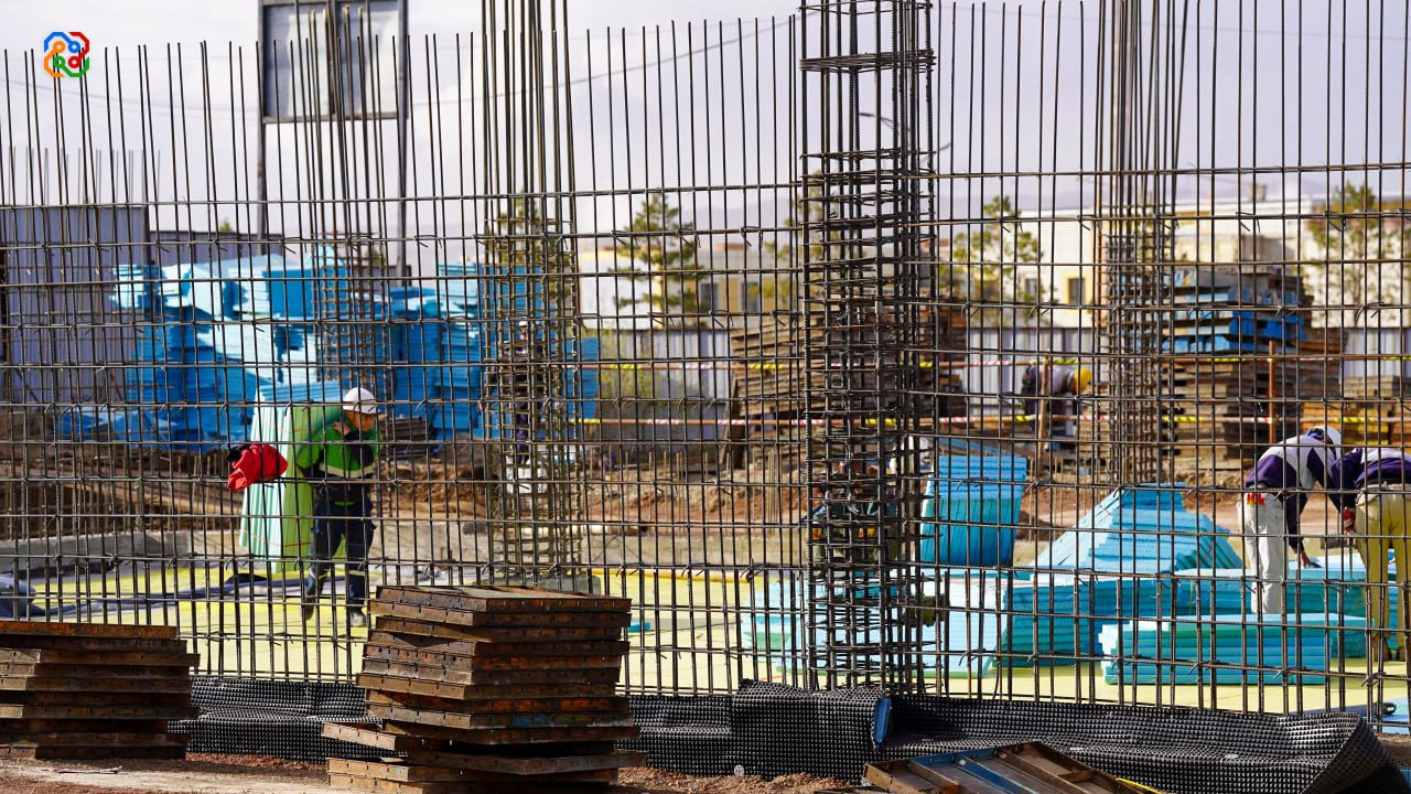 Дүүжин замын тээвэр төслийн Яармаг дахь буудлын эргэлтийн зам төмрийг суурилууллаа